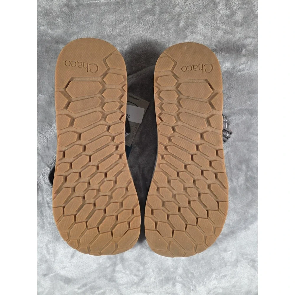NWT Chaco‎ Lowdown Sandal Men's US 15 Gray Strap Adjustable